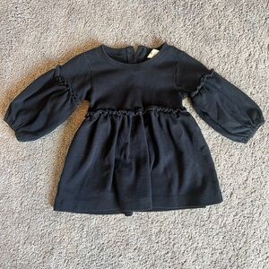 Kate Quinn Black Long Sleeve Dress